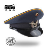 New Design Military Hat with Yellow Piping