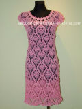 Sexy and Beautiful Hand Knit Crochet Ladies Wedding Dress