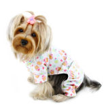 Dog Pajamas with Cupcakes Print