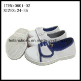 New Children Outdoor Shoes Injection Canvas Shoes Factory (0601-02)