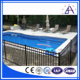 Cheap Flat Top Swimming Pool Fence for Kids/Aluminum Profile