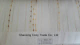 New Popular Project Stripe Organza Voile Sheer Curtain Fabric 008277