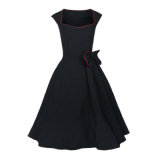 Hot Sell Celeb Walson Rockabilly Evening Party Robe Boutique Dresses for Lady