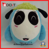 Promotional Gift Logo Embroidery Stuffed Plush Cow Toy for Cheese Farmhouse