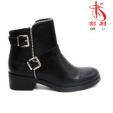 Lady Sequin Sexy PU Women Shoes with Ankle Boots (AB610)