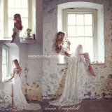 Lace Bridal Gowns A-Line V-Neck Beach Wedding Dresses Z8026