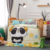 European Style Cotton Crib Baby Bedding Set
