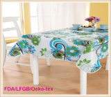 PVC Tablecloth with Flannel Backing (TJ0063)