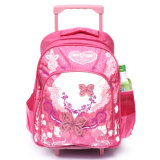 Custom Branding Kindergarden Cute Girl Kids Backpack with Wheels