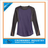 High Quality Dry Fit Long Sleeve Sports Shirt for Woman