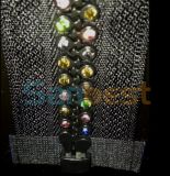 High Quality Resin Diamond Zippers with Colorful Diamond