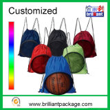Drawstring Sports Backpack Mesh Bag Polyester Drawstring Bag