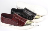 Fashion Women Shoes / Leisure Footwear with PVC Injection Outsole (SNC-49038)