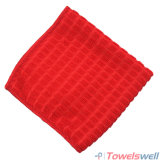 Red Microfiber Checkered Kitchen Dish Towel
