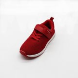 Factory Price Breathable Lace up Running/Jogging Children Sport Shoes