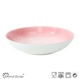 Hand Painting Beatiful Color Simple Soup Plate