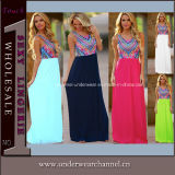 Woman Cocktail Formal Evening Prom Maxi Beach Casual Dress (TONY6809)
