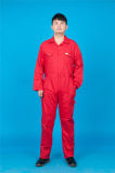 65% Polyester 35%Cotton Long Sleeve Safety High Quality Cheap Workwear Coverall (BLY1019)
