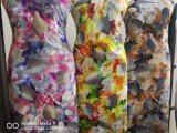 Rayon Viscose Ladies Fashion Flower Digital Printing Fabric