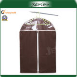 Customized Recyclable Zipper Clear Window Garment Bags