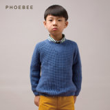 Blue Fashion Kids Clothes Knitted Sweater for Boys