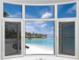 Italy 120 Series Heat Insulation Casement Window with Mosquito Net