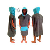 Hot Selling Microfiber Hooded Surf Poncho Towel for Adults