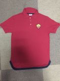 180grams 100% Combed Cotton Mens Red Polo Shirt