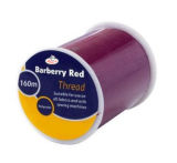 Hight Quality 160m Barberry Red Polyster Sewing Thread Spool