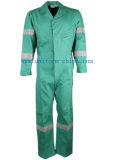 Fr En11612 Certificate 270GSM 100% Cotton Flame Resistant Overall