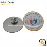 Stainless Steel Organization Company Pin Badges Printed Ym1101