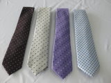 Dark Purple Colour Men's Fashion Micro Fibre Neckties