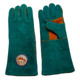 16 Inch Cow Split Leather Hand Protective Gloves for Welding
