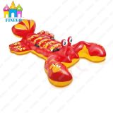 Water PVC Ride Inflatable Lobster Float, Floating Floor, Air Mattress