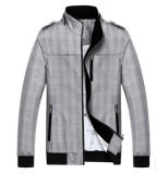 Contrast Check Men Fashion Garment Jacket From China Manufacture