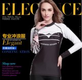 2016 Anti-Static Lycra Long Sleeve Lady's Wetsuit&Sportwear (CL-731)
