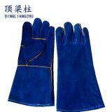 Cow Split Leather Anti-Heat Safety Welding Gloves with Ctc