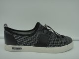 Classic Shoelace Unisex Flyknit Shoes with Rubber Sole