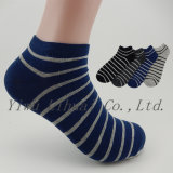 Striped Patterned Invisible Socks Mens Fashion Summer Thin Funny Socks
