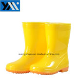Solid Color PVC Rain Boots for Kids