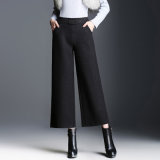 Latest Ladies Palazzo High Waisted Wide Leg Woolen Trousers