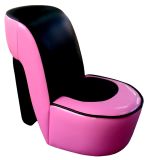 Fashionable PVC High-Heel Shoe Baby Chair (SF-56)