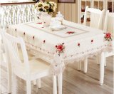 Hemstitch Linen Table Cover 2017 New Design