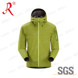 2016 Sports Running Style Men Stand Collar Softshell Jacket (QF-4056)