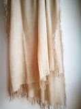 Cashmere Woven Rolly Fringers Arround Shawl