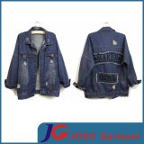 China Factory Women Denim Coat (JC4019)