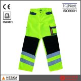 Cargo Trousers with Reflective Tape Workwear Clothes Pants