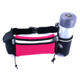 Customized Waterproof Breathable Lycra Running Belt Hydration Waist Bag for Sport