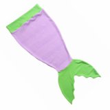 Fashion Adult Solid Color Mermaid Tail Fleece Blanket