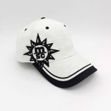 New British Style 3D Embroidered Adjustable Cap with Logo Custom